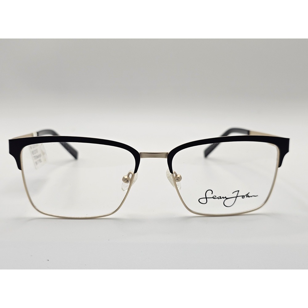 Sean‎ John SJO 5150 Black Gold Eyeglass Frames 56 17 150